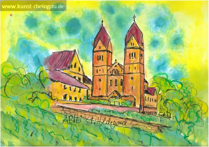 Die Abtei in Rüdesheim